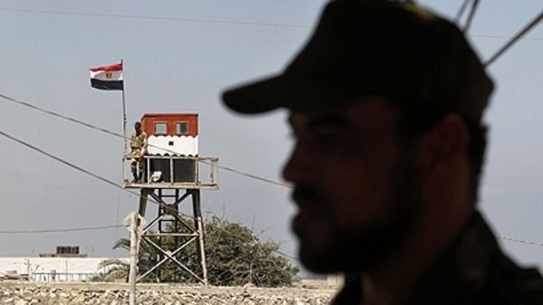 Egyptian border with Gaza File - AFP