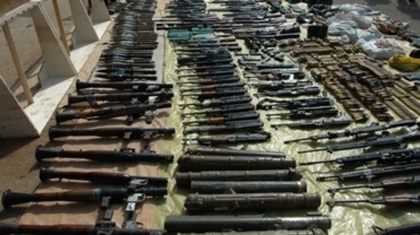 Four hundred tons of arms have been sent into Syria from Turkey File - Reuters