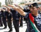police fatah nazi salute