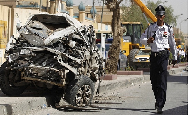 A series of car bombs killed at least 16 people and wounded dozens of others.AFP (File)