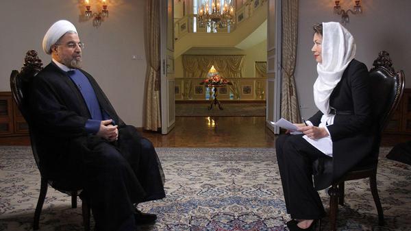 Rowhani interview with NBC News File- Reuters