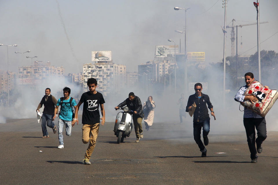 Islamist students protest in Cairo
