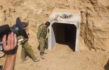 smuggler tunnels -Gaza