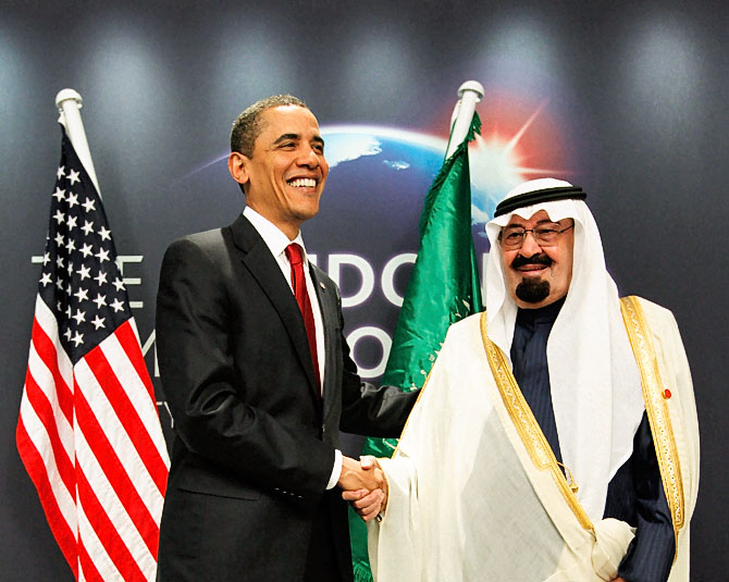 Obama- Saudi king
