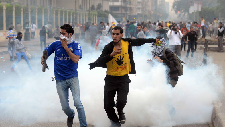 Muslim Brotherhood protesting after 100 days crackdown of RabaahAFP