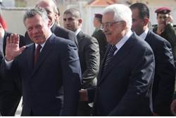Abbas with King Abdullah II illustrative