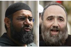 Anjem Choudary left and Omar Bakri Mohammed right - Reuters