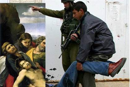PA turns Jesus into wounded Palestinian - Palestinian Media Watch