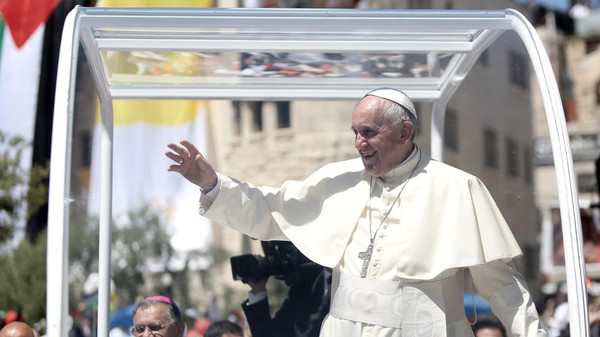 Pope in Jordan