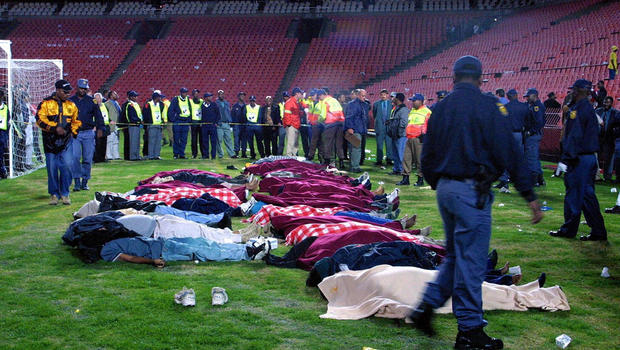 Johannesburg soccer stampede