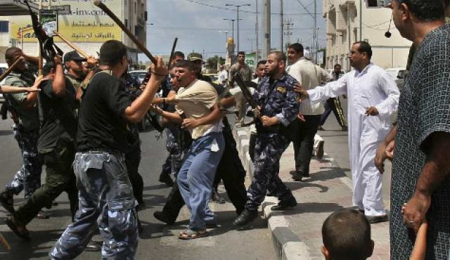 Violent Hamas-PA Clashes in Gaza