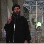 Abu Bakr al-Baghdadi makes his first appearance in Mosuls Great Mosque - Reuters