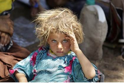 Yazidi refugees in Iraq