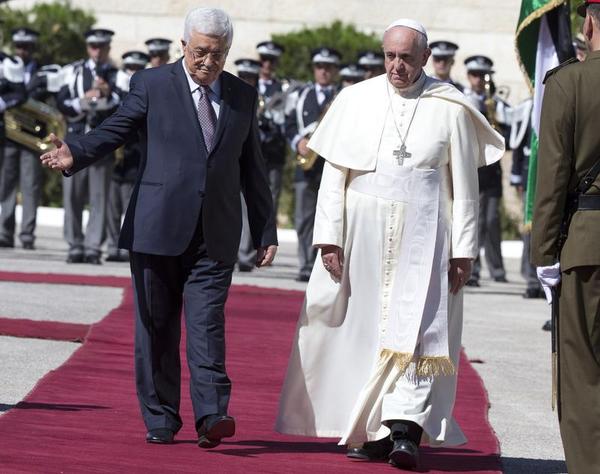 Pope in Palestine