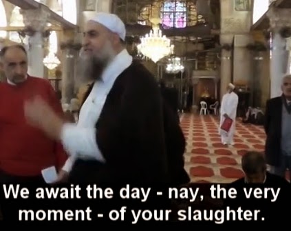 Preacher in Al Aqsa
