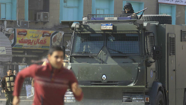 Cairo Clashes 01-25-15