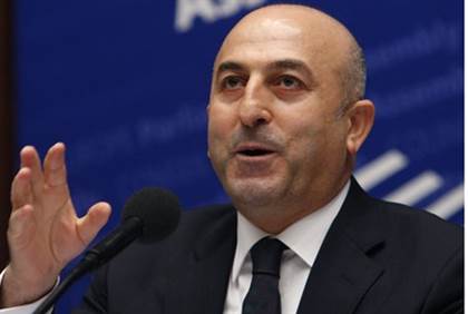 Turkish Foreign Minister Mevlut Cavusoglu