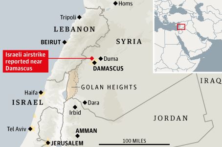 Strikes-Damascus