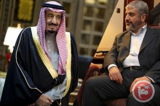 Khaled Meshaal met Saudi King Salman