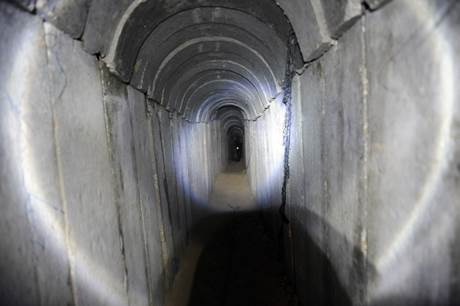 Gaza smuggling tunnel 0