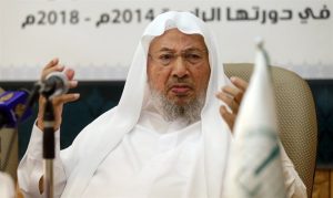 Muslim Brotherhood leader Yusuf al-Qaradawi